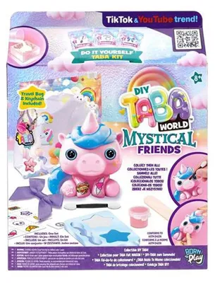 Produktbild von Bizak Kreiere Dein Eigenes Taba Squishy Set Sortiert Rosa  Rosa One Size