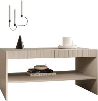 Produktbild von MIRJAN24 Couchtisch Isla Rechteckig (Farbe: Beige)