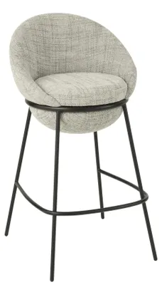 Produktbild von Moderner Design-Barhocker aus Metall