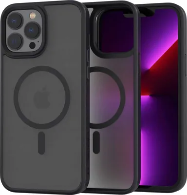 Immagine prodotto di Custodia magnetica per MagSafe SPACECASE Hybrid Mag per iPhone 13 Pro Max Nero