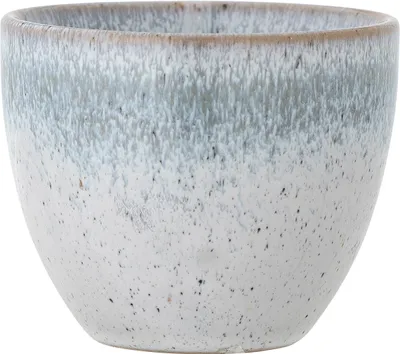 Produktbild von Bloomingville Becher PAULA KLEIN Blau Weiß Keramik 195 ml Tasse Kaffeebecher