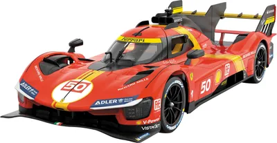 Zdjęcie produktu dla Samochód zdalnie sterowany Ferrari 499P RC, Skala 1:14, 35 cm, 2 Prędkości, 2.4 GHz