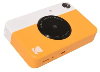 Zdjęcie produktu dla Kodak Printomatic, 50,8 x 76,2 mm, Biały, Żółty, Automatyczna, MicroSD (TransFlash), 5 MP, Automatyczna