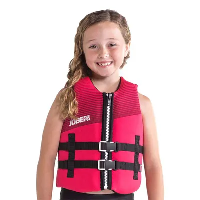 Image de Gilet de sauvetage néoprène Jobe enfants Hot Pink (16)