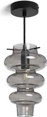 Produktbild von Pendelleuchte Glas Telder Rauchgrau