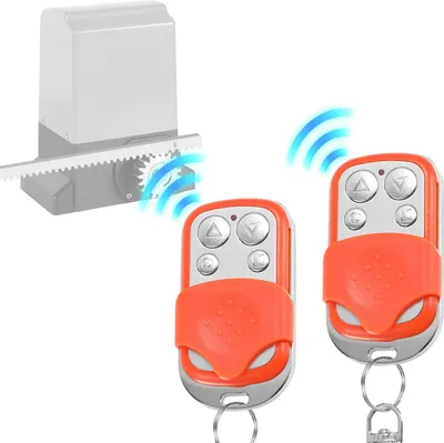 Produktbild von Jayseuw 2pcs Fernbedienung Fernsteuerung Funksteuerung für Schiebetorantrieb Flügeltorantrieb Torantrieb Schiebetor Zubehör