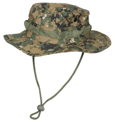 Produktbild von US GI Buschhut, Kinnband, GI Boonie, Rip Stop, dig. woodl. L