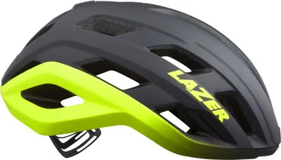Image de LAZER Casque Strada KinetiCore, Gris foncé mat Jaune flash