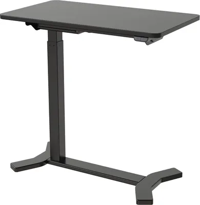 Produktbild von ESMART EAC-121BB 70 x 40 cm Schwarz Elektrisch höhenverstellbarer C-Schreib-Tisch Stufenlos höhenverstellbar 65-103 cm Beistelltisch