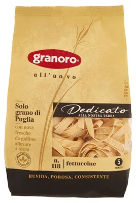 Image de Granoro, Fettuccine aux œufs, 500 g