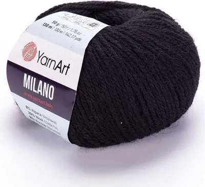 Zdjęcie produktu dla Włóczka YarnArt Milano 850 / czerń