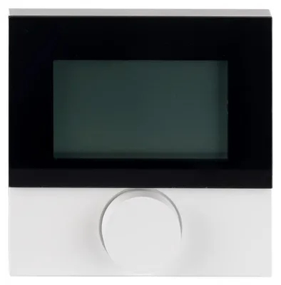 Produktbild von Alpha Regler direct Standard LCD 230 V Raumthermostat mit Designscheibe & Triac