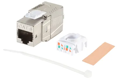 Produktbild von cat. 8.1 feldkonfektionierbarer Keystone Metall