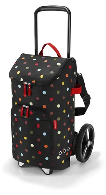 Produktbild von reisenthel citycruiser Einkaufstasche Trolley einkaufstrolley dots punkte DE7003 + DF7009