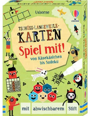 Produktbild von Tschüss-Langeweile-Karten: Spiel mit!