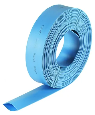 Kabelschlauch 5/8" (16 mm) 2:1 7 m Blau