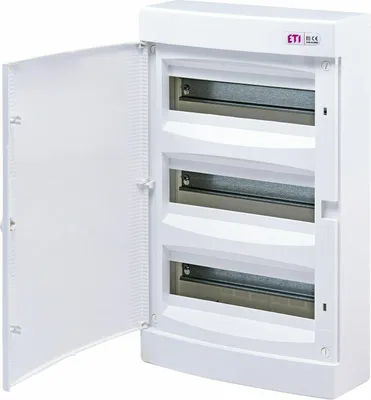 Produktbild von ETI Kleinverteiler Aufputz 3-reihig 36 Module