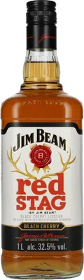 Produktbild von Jim Beam Black Cherry Whiskeylikör 1000ml 32,5% Vol.