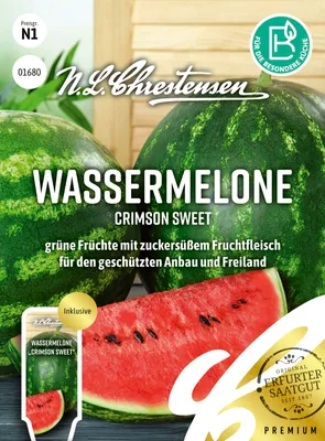 Artikelbild 1 von 'Wassermelone Crimson Sweet' aus der Kategorie Wassermelonensamen