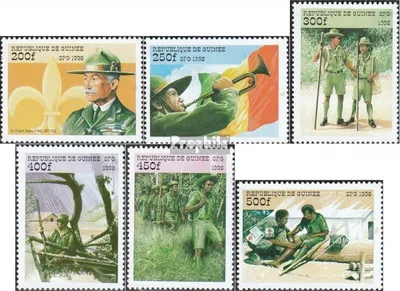 Produktbild von Briefmarken Guinea 1998 Mi 2205-2210 (kompl.Ausg.) postfrisch Pfadfinder-Organisation