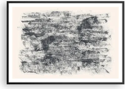 Produktbild von Gerahmtes Poster - Schwarzer Rahmen - Schwarz Hintergrund Farbe - 100x70 cm - Wand Bild - Wanddeko - Wandbilder - Kunstposter - Wandposter - Bilderrahmen - Bilder - Kunstdruck - P2BAA100x70-5061