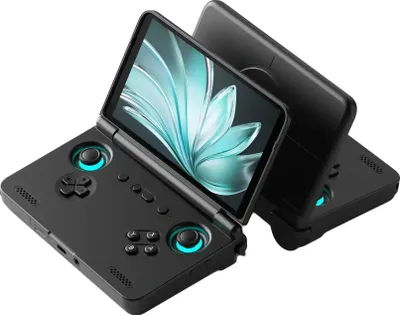 Image de Console de jeu portable, écran 5,5 pouces, prise en charge du rétrogaming, noir, SD865