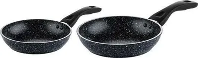 Produktbild von Westinghouse Bratpfannenset Black Marble ø 20 und 24 cm - Induktion und alle anderen Wärmequellen