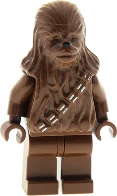 Produktbild von 1x Lego Minifigur Star Wars Episode 4/5/6 Chewbacca braun 7127 30483pb01 sw0011