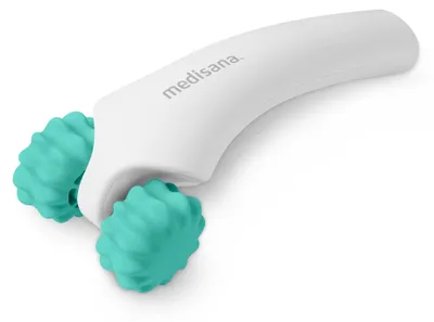Produktbild von medisana HM 630 Handmassagegerät mit Rollen, Vibrations- und Rollenmassage