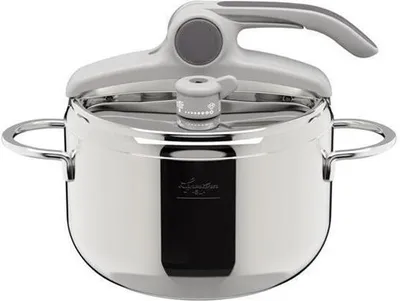 Zdjęcie produktu dla Lagostina 8900545502, 5 l, Ceramika, Gaz, Halogen, Indukcja, Płyta jednolita, Stal nierdzewna, 22 cm, Stal nierdzewna, 4 os.