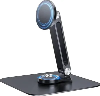 Obrázek produktu pro Stojan na monitor, hliníková slitina, otočný o 360 stupňů, magnetický stojan
