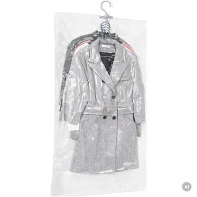 Produktbild von Hängebeutel für Kleidung, transparent, 70 x 130 cm