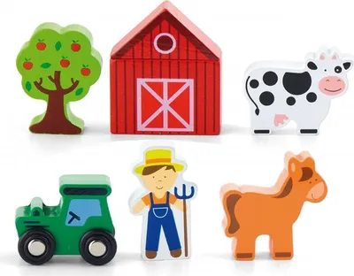 Obrázok produktu pre VIGA Príslušenstvo vláčikodráhy: Farma