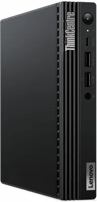Produktbild von Lenovo ThinkCentre M70q Gen4 12E3 - Mini - Core i5 13400T / 1.3 GHz - RAM 8 GB - SSD 256 GB - TCG Opal Encryption 2, NVMe - UHD Graphics 730 - GigE, 802.11ax (Wi-Fi 6E) - WLAN: Bluetooth 5.1, 802.11a/b/g/n/ac/ax (Wi-Fi 6E) - kein Betriebssystem - Monitor: