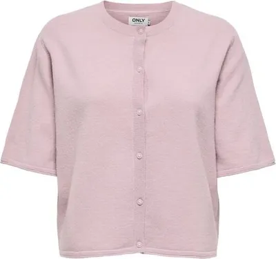 Immagine prodotto di Only Cardigan da donna ONLTILDA S/S O-NECK CARDIGAN KNT rosa S