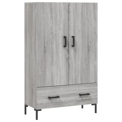 Produktbild von Highboard Grau Sonoma 69,5x31x115 cm Holzwerkstoff