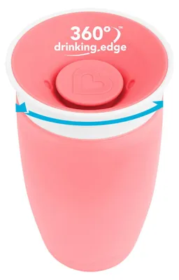 Produktbild von Munchkin Miracle 360, Eins/Eine(r), 0,296 l, Pink, Universal, 1 Jahr(e), 1 Stück(e)