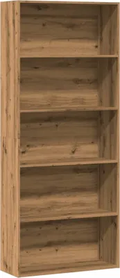 Zdjęcie produktu dla Maison Exclusive - Regał na książki, dąb artisian, 80x30x189 cm