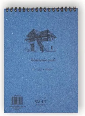 Produktbild von SMLT Aquarellpapier Ringbuch A3 280gr 30 Blatt kreatives Malen