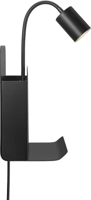 Produktbild von Nordlux Roomi Wandleuchte GU10 Schwarz 2112551003