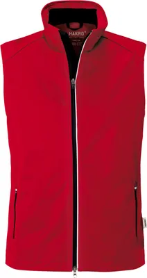 Produktbild von HAKRO Light Softshell-Weste Edmonton Herren #854 Gr. L rot