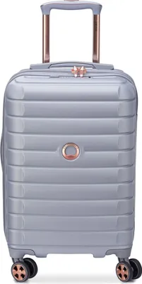 Image de DELSEY PARIS trolley Shadow 5.0 Expandable 4DR Cabin Trolley 55 Platin gris clair 54cm