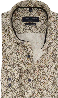 Produktbild von Casa Moda Hemd Casual Fit grün bedruckt