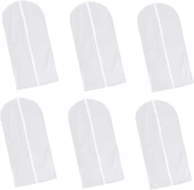 Produktbild von Famanu Kleidungshüllen 6 Stück - Transparente Aufbewahrung und Schutz für Kleidung