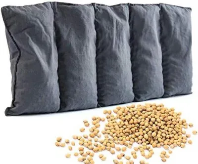 Produktbild von Kissen aus Kirschenkernen - Anthrazit