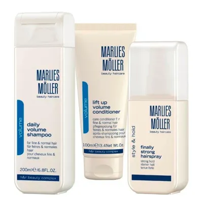 Image de Marlies Möller WLP-28814 Coffret Therm Softness 200 ml de shampoing + 125 ml de mascara + 100 ml de crème pour cheveux colorés | Volume et tenue forte