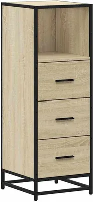 Obrázek produktu pro Koupelnová skříňka dub sonoma 35x37,5x100 cm kompozitní dřevo
