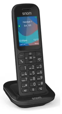 Produktbild von Snom M253, Schwarz, TFT, 6,1 cm (2.4"), 240 x 320 Pixel, Nickel-Metallhydrid (NiMH), AAA