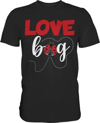 Produktbild von Marienkäfer Niedliches T-Shirt – Black / 5XL