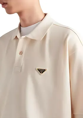 Produktbild von Prada Baumwolle Polo Shirt Herren Beige